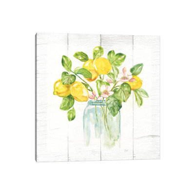 Lemon Branches II By Nan - Wrapped Canvas Painting by Nan - Wrapped Canvas Painting