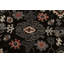 Tapis oriental en laine noir / gris
