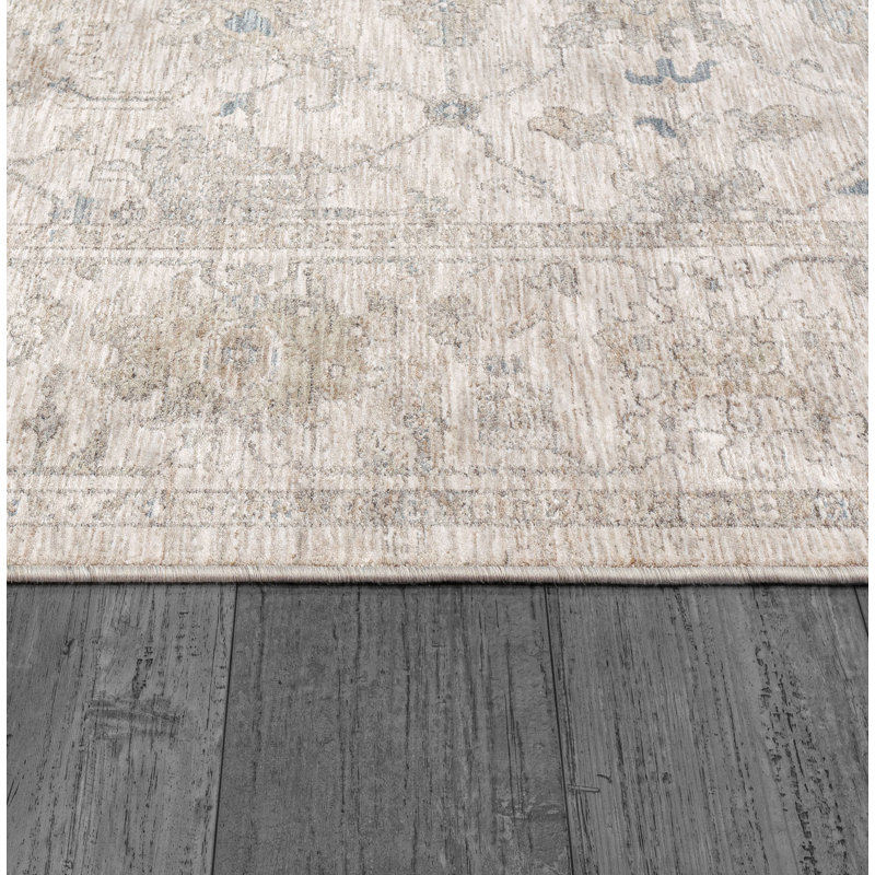 Dharma Floral Rug, Rectangle 5'3" x 7'7"