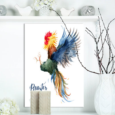 « robinet coq », reproduction de peinture à l’aquarelle sur toile tendue