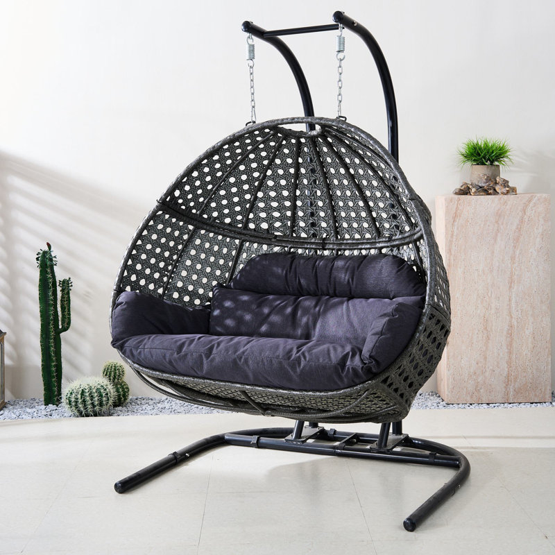 2 Person Swing Chair With Stand