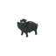 Cochon volant en fonte Boody