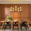 Lustre spoutnik 5 lumières DEL Tralana-506245146