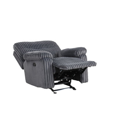 Comfy CEE44AFE438F4FD4A30DAABA36016558 Recliner Gray
