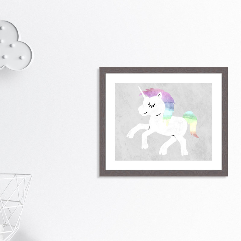 Créatures magiques 1, impression sur papier, H 20,5 po x l 24,5 po x P 0,63 po, Cadre blanc