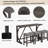 4-Piece Dining Table Set