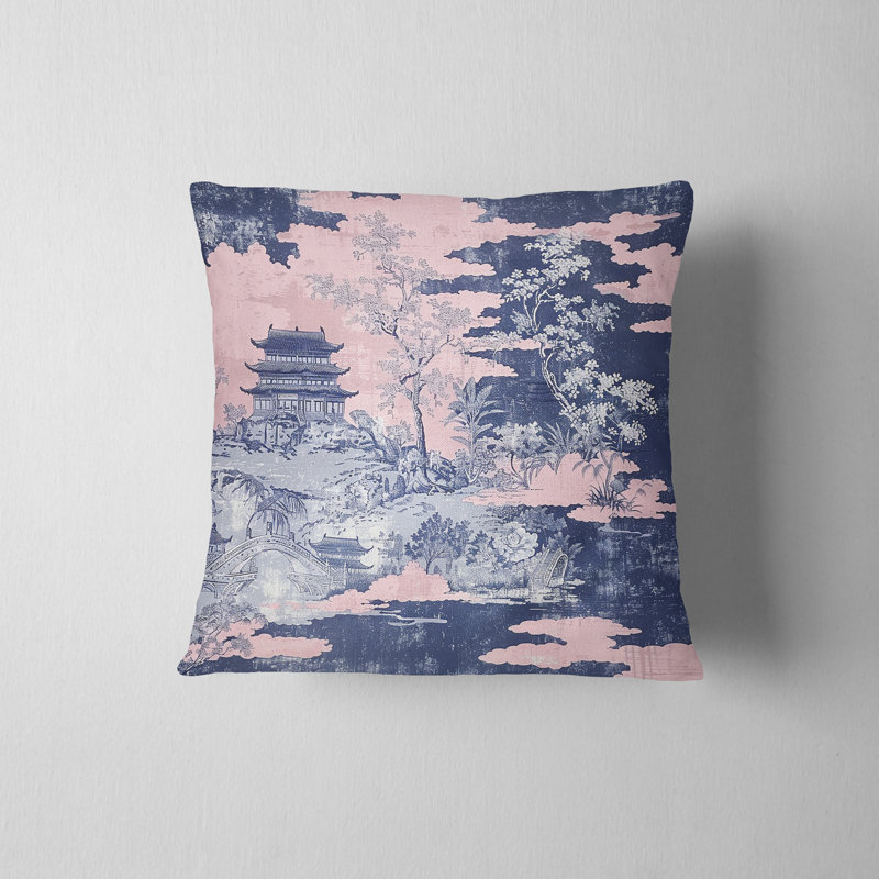 Nakhon Sawan Throw Pillow Cover, H 22 po x l 22 po