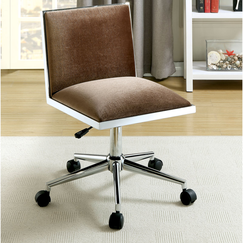 Chaise de travail Sedillo, Brun