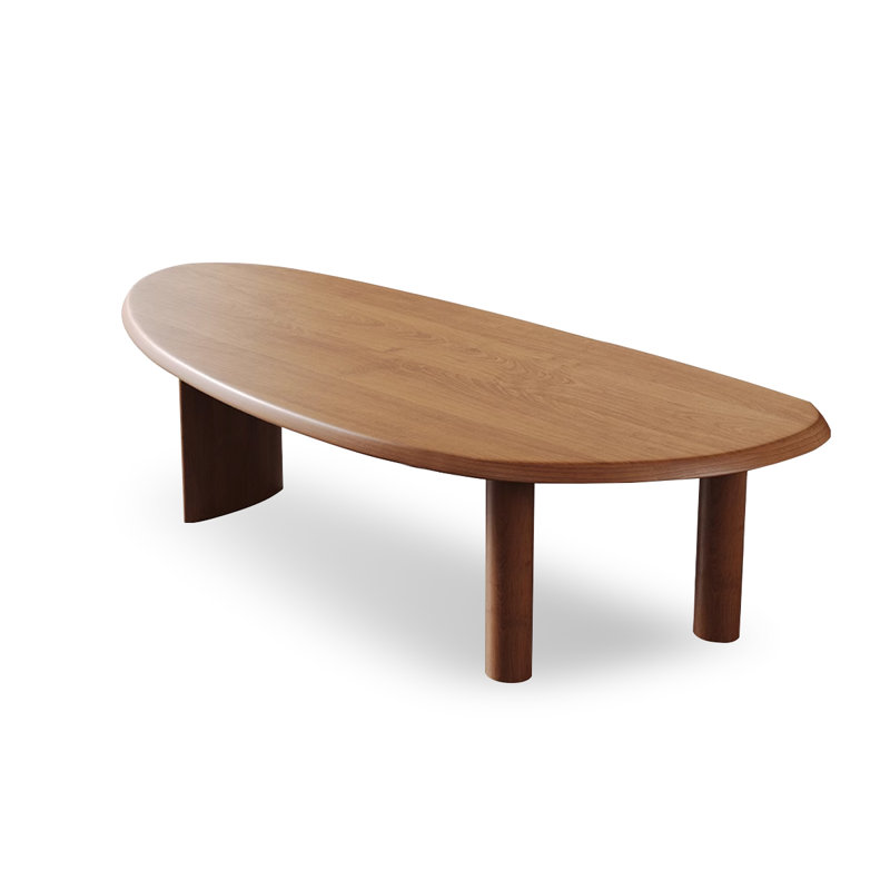 Table de salle à manger Free, H 29,53 po x L 78,74 po x l 35,43 po, Brun