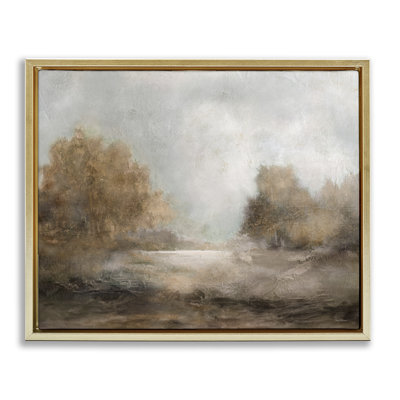  Rural Scenic Atmosphere Framed Floater Canvas Wall Art by Carol Robinson