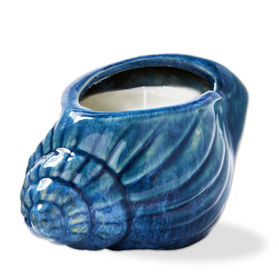  Shell Citronella Candle Blue