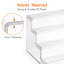 Vitrine en plastique H 2,362 po x l 8,307 po
