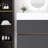 60''Wall-Mounted Double Bathroom Vanity In Brown With White Integrated Solid Surface Top