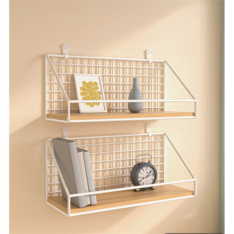 Yenene Metal Floating Shelf, 5.12" H x 9.84" W x 3.94" D