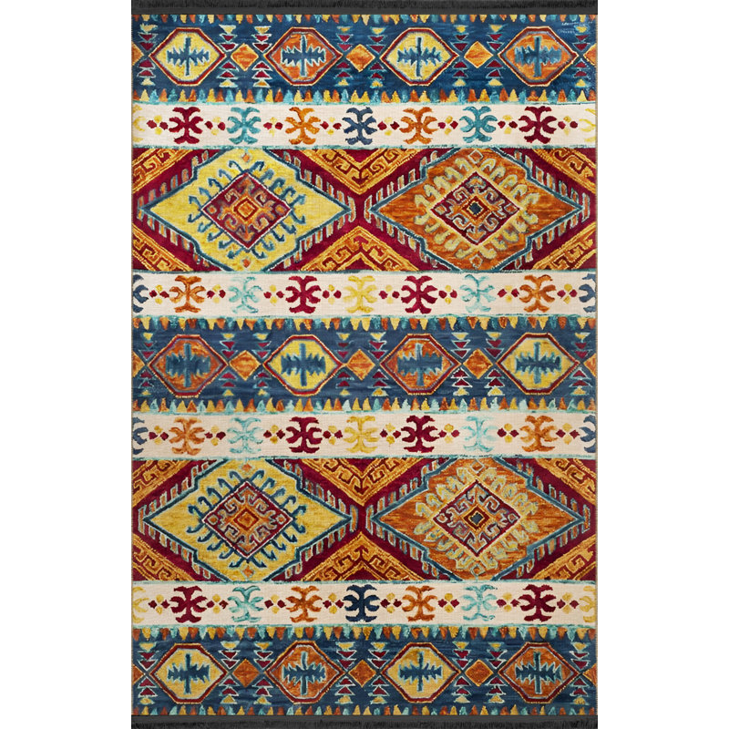 Tapis intérieur / extérieur Ruaridh, Rectangle 3 pi 3 po x 4 pi 11 po