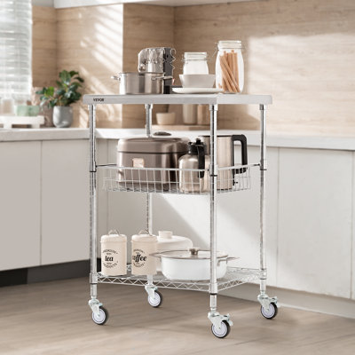 36.6 in. H x 24 in. W Utility Cart