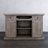62.2" Grey Rectangular Solid Wood Reception Desk-2118981625