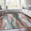 Tapis saumon Xhevrie intérieur / extérieur lavable à la machine-2094360160