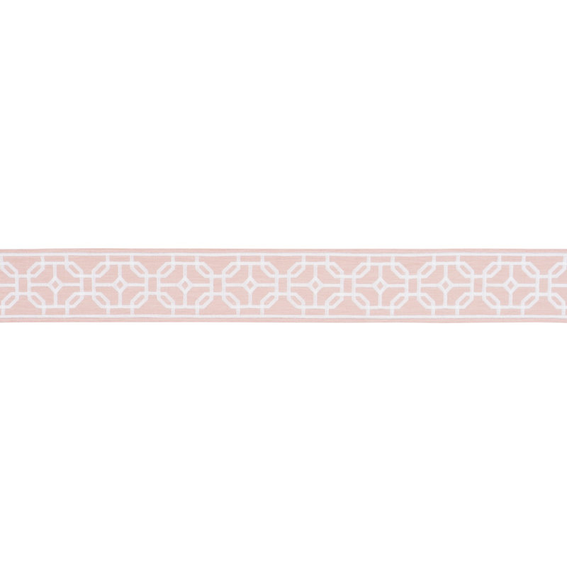 Ruban de treillis Schumacher Gazebo, Rosé