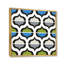 «Green and Blue Retro Geometrics», impression sur toile-67466162-67466168