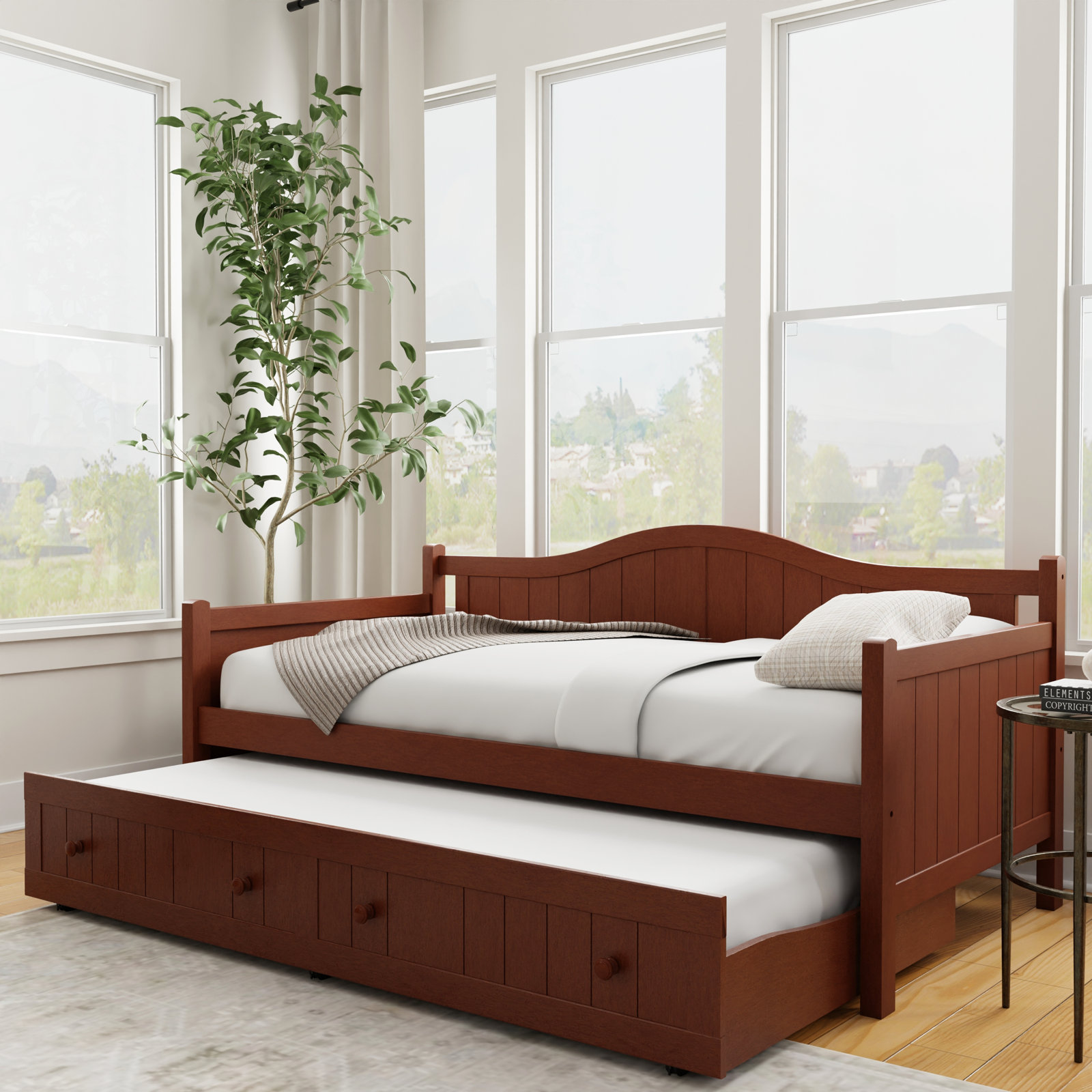 Boden Daybed with Trundle - Twin, Cherry