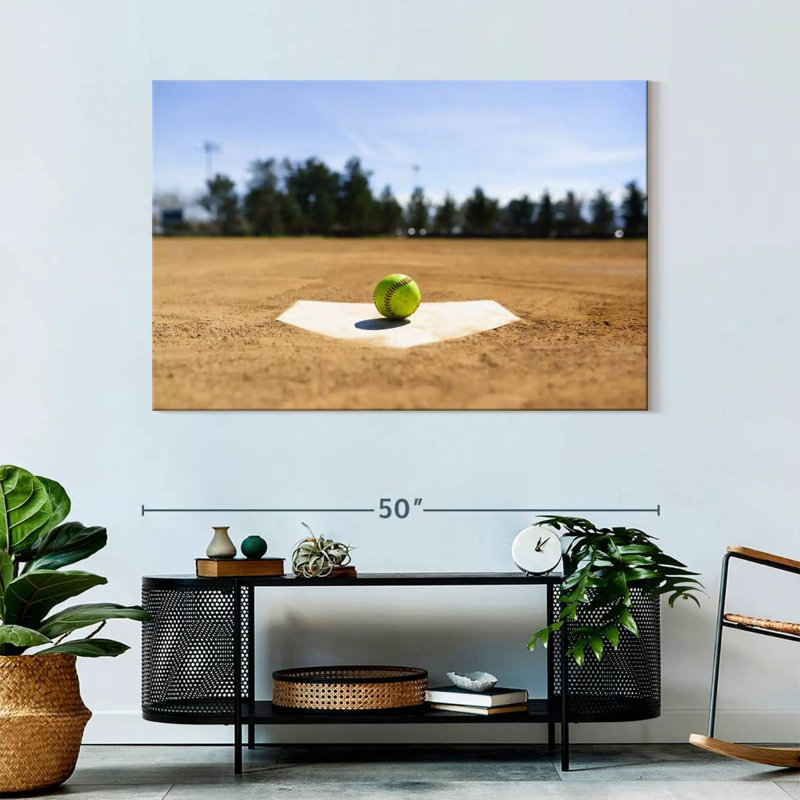 'Softball Base, 32" H x 48" W