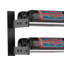 Support à vin industriel en chrome et noir mat Abbie-Marie pour 135 bouteilles - H 75 po x l 41 po-1974178268-1974028073