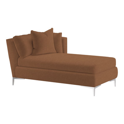Chaise longue rembourrée Aiden
