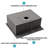 Drop In Kitchen Sink Topmount Single Bowl