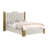 Elvyra Velvet Upholstered Low Profile Platform Bed-808033228-808201927