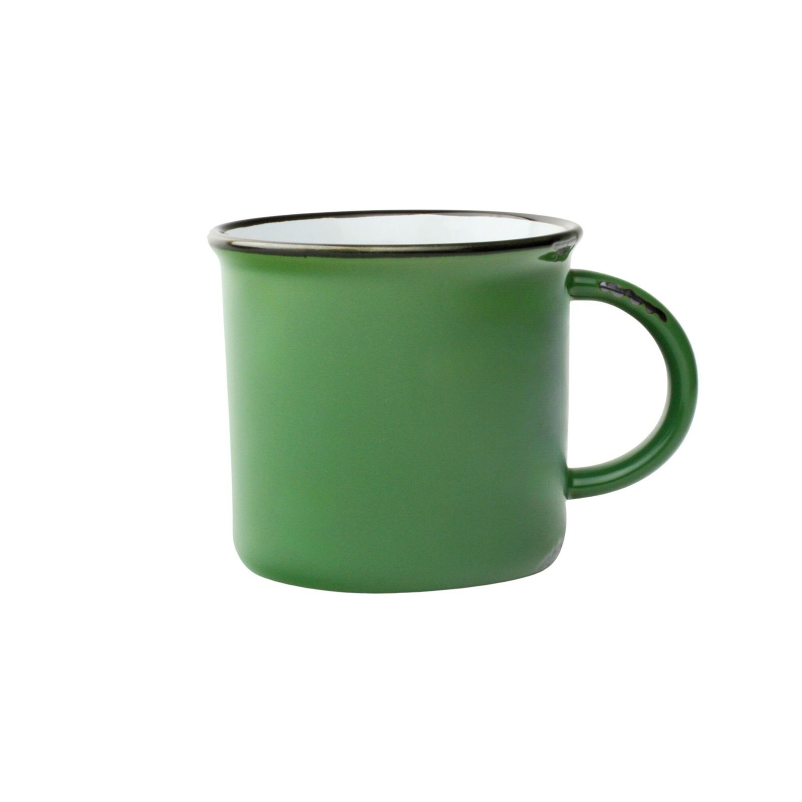 Canvas Home Tinware Stoneware Coffee Mug 16oz, Green