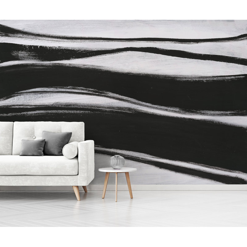 Bold Strokes Peel & Stick Wall Mural,  96" W x  144" L 