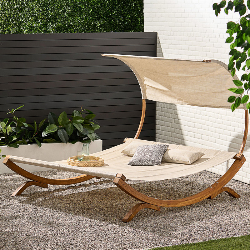 SUNBED W/CANOPY