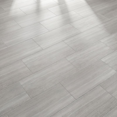 Athens Grey Light Polished 12x24 Limestone Tile