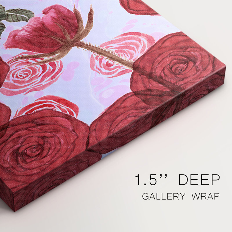 Collection I Love You - Cavas enveloppés de galerie, H 12 po x l 8 po