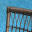 Chaise de salle à manger pivotante avec coussins de siège Daljit
