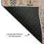 Tapis à rayures de qualité supérieure lavable à la machine Bitteridge AMF1835-1490601880
