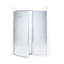 Porte de douche à charnière encadrée 49" x 69" legend series-17916184-17916187