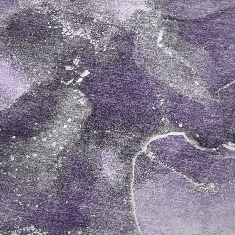 Jeté en sherpa Addison, Mauve