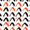 Rouleau de papier peint à chevrons L 27 pi x l 25 po