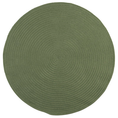 Tapis vert tressé Shepler