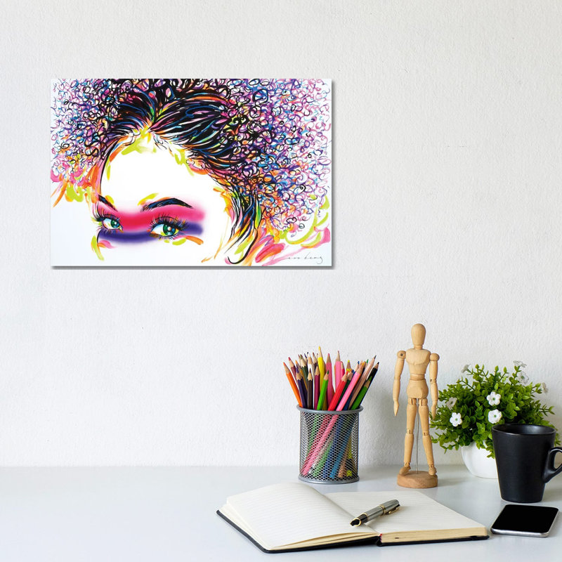 Heady Fashion by Soo Beng Lim - Wrapped Canvas Gallery-Wrapped Canvas Giclée, 101.6 cm H x 66.04 cm W x 1.91 cm D