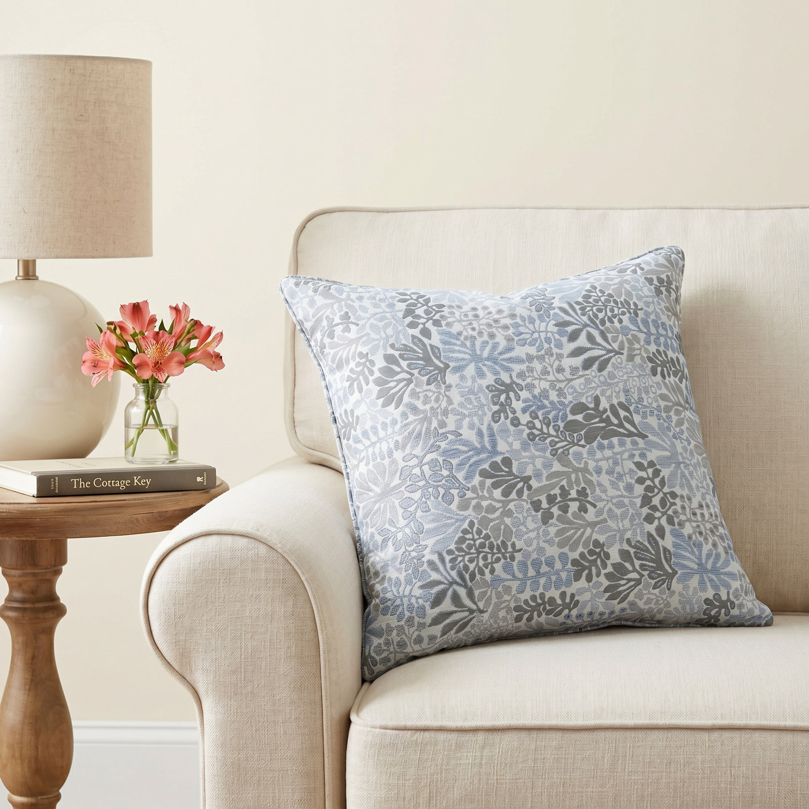 Edan Pillow, 16"H x 16"W