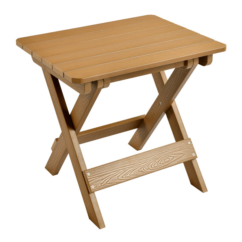 Table d'appoint de patio, Couleur du teck