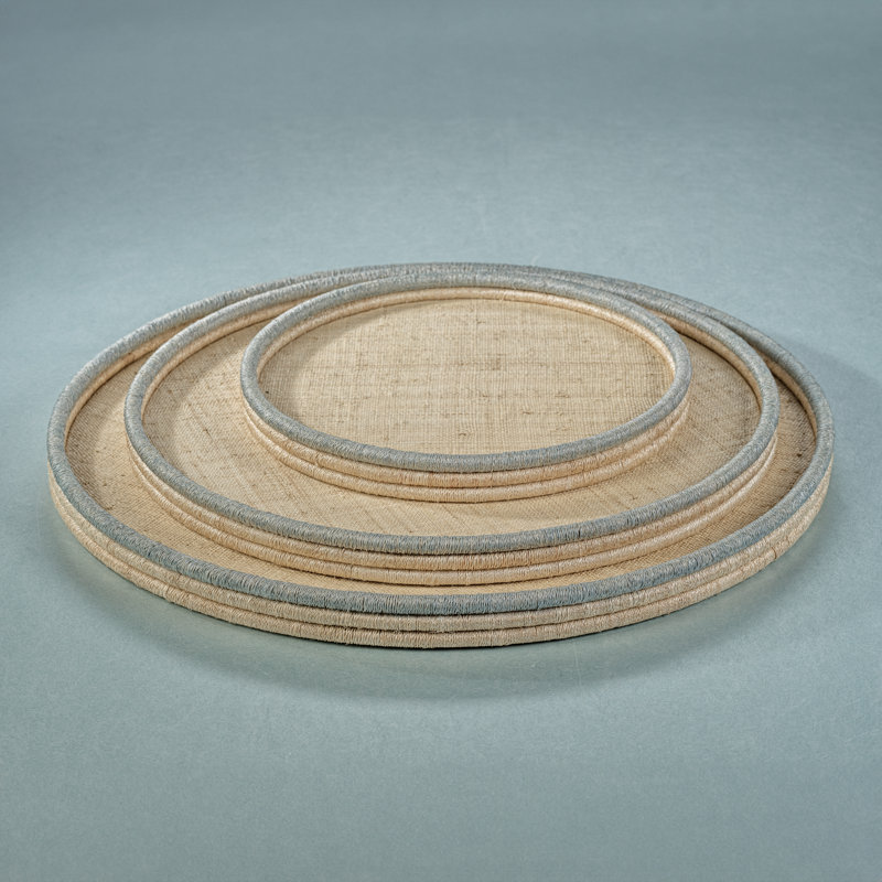 Longshore Tides Oldsmar Tray, 1.5" H x 20.25" W x 20.25" D