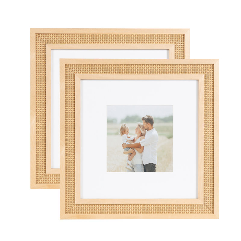 Ensemble de deux cadres photo Corah, 8 po x 8 po