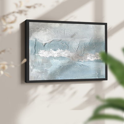 Blue Mist II - Reproduction encadrée - Restickable