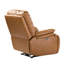 Fauteuil inclinable électrique en cuir véritable Carrina-216108347