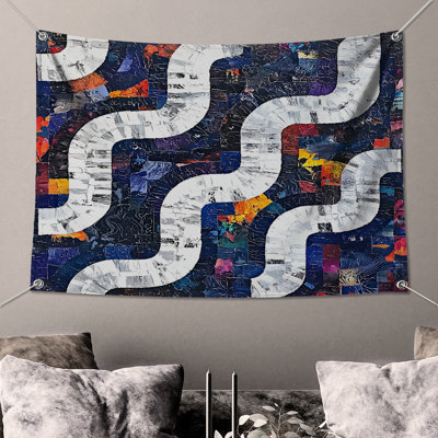 Tapisserie murale abstraite - art mural