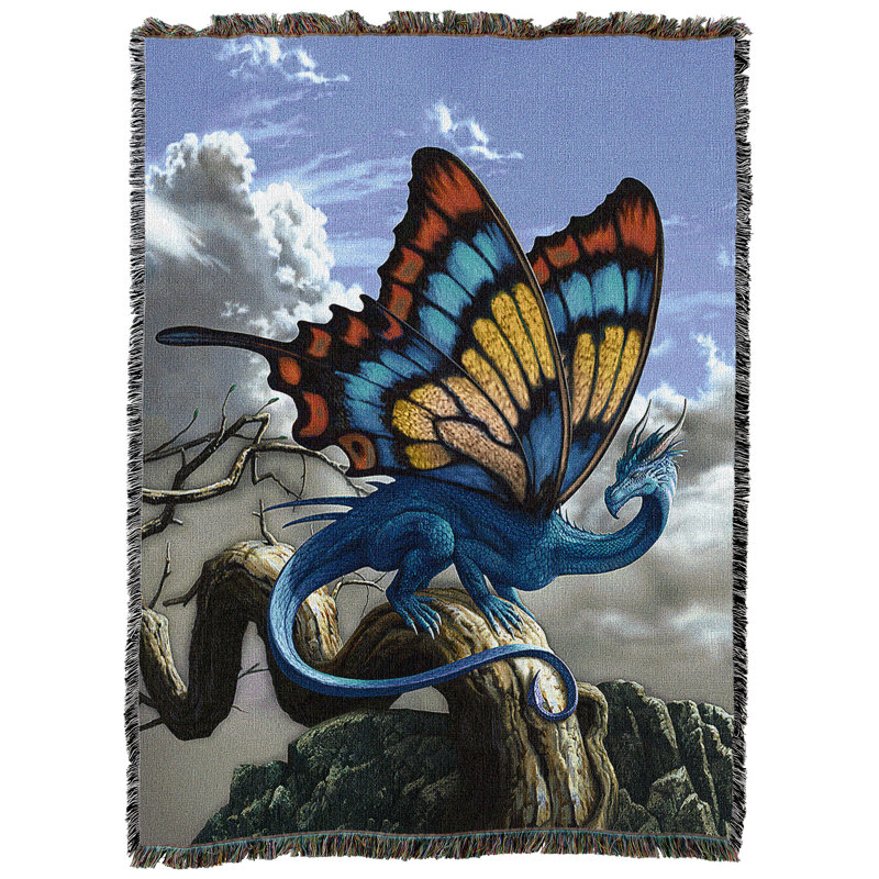 Jeté papillon Pure Country Weavers Drakerfly par Ciruelo